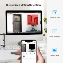 ZOSI 8CH H.265+ DVR 4x Außen 1080P Überwachungskamera Set Mit Audio, 1TB Festplatte, Tonaufnahme, Metallgehäuse -Garten- & Gewächshäuser Geschäft 5b16afe020def66cf024f5f426abede4