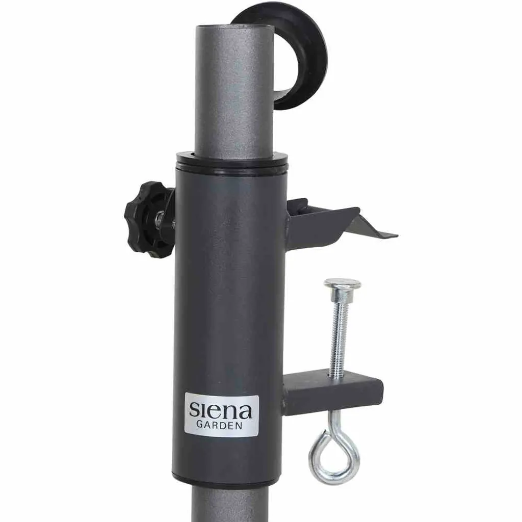 Siena Garden Schirmhalter Für Balkon-Geländer Sonnenschirmhalter Balkonklammer Schirmständer 3 Siena Garden Schirmhalter Für Balkon-Geländer Sonnenschirmhalter Balkonklammer Schirmständer – Bild 3