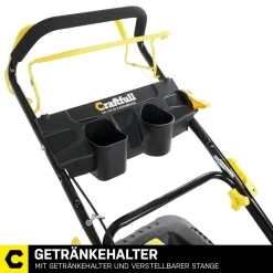Craftfull Benzinrasenmäher CR-139-20, 46 Cm Schnittbreite, Benzin Rasenmäher Mit Radantrieb Inkl. Rasenkamm, 139cc, 3,2 KW / 4,5PS, Euro 5 Norm, 5in1, Marken Motor, GT-Markengetriebe, 8 Stufen Höhenverstellbar, 62 Liter Fangsack, Easy-Clean-Funktion -Garten- & Gewächshäuser Geschäft 5b71ec97105fc1a59fb40b2fe63bf545
