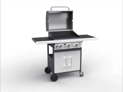 Tepro Gasgrill Rosedale, 3-Brenner Mit Seitenkocher, Max. 12,8 Kw, Grillfläche: 53 X 40 Cm -Garten- & Gewächshäuser Geschäft 5b73ae1c14f27ad99f626e95ecc5a379