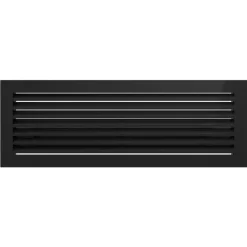 Kratki Lüftungsgitter FRESH 17x49 Schwarz