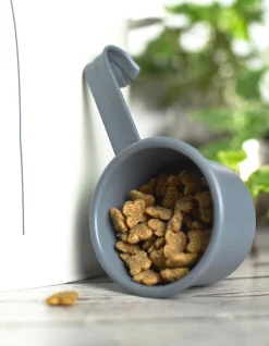 Sendez Trockenfutterdose Mit Deckel Und Löffel 6 Liter Metalldose Tierfutter Vorratsdose Hundefutterbox Hund