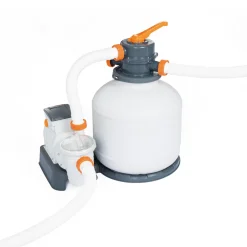 Bestway Power Steel™ Frame Pool Komplett-Set, Eckig, Mit Sandfilteranlage, Sicherheitsleiter & Abdeckplane 732 X 366 X 132 Cm -Garten- & Gewächshäuser Geschäft 5bf28ea07c81e5a8be419ef114bb863c