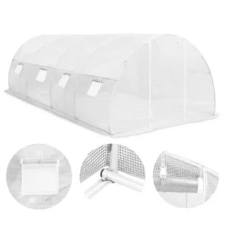 VidaXL Gewächshaus 18 M² 600×300×200 Cm 14 VidaXL Gewächshaus 18 M² 600×300×200 Cm -Garten- & Gewächshäuser Geschäft 5c42a640921eef064f3c91eb98996306