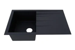 Respekta Mineralite Einbauspüle Houston 80x50 Cm - Schwarz -Garten- & Gewächshäuser Geschäft 5c45ab7becfcc6fcfccf4d8827cce232