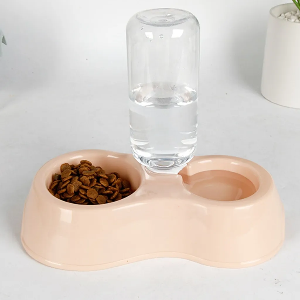 Qiangzhipow Fütterung Hundenäpfe Katzennapf Futterspender Wasserspender Futternapf Haustiere Hund Katze Futterstation Futterautomat Für Trockenfutter (Grau) 6 Qiangzhipow Fütterung Hundenäpfe Katzennapf Futterspender Wasserspender Futternapf Haustiere Hund Katze Futterstation Futterautomat Für Trockenfutter (Grau) – Bild 6