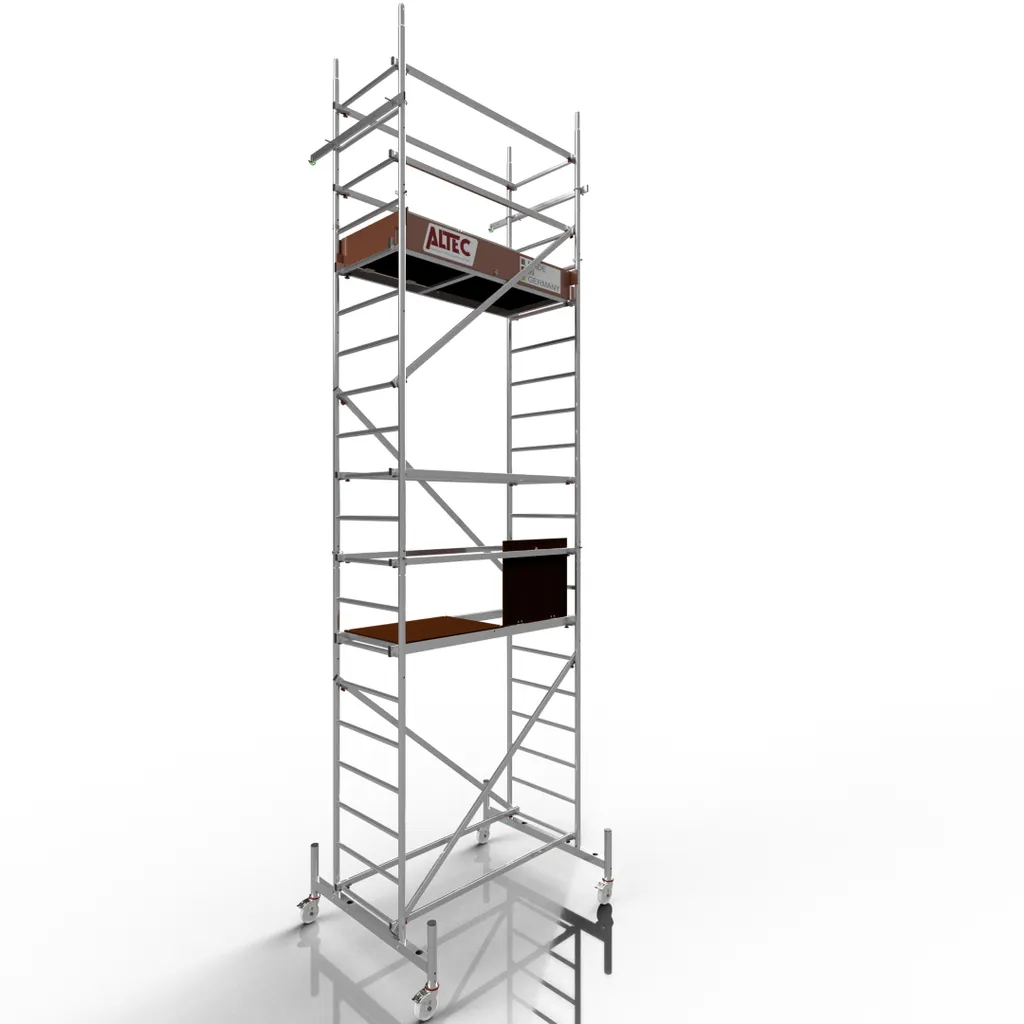 ALTEC Aluminium-Technik ALTEC Rollfix 600 | Inkl. Rollen (Ø 125 Mm) | Standardtraverse | Rollgerüst 1 ALTEC Aluminium-Technik ALTEC Rollfix 600 | Inkl. Rollen (Ø 125 Mm) | Standardtraverse | Rollgerüst