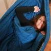 Hideaway Outfitters Sleepmock Gesteppt Blau Hängematte