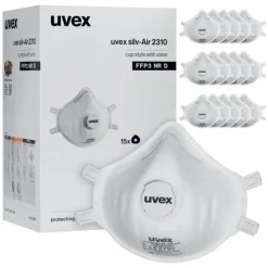Uvex FFP3 Feinstaubmasken Mit Ventil EN 149 | 15erPack VPE: 15 -Garten- & Gewächshäuser Geschäft 5c923969dedd856aae069e67d465e1b9