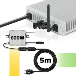 VSUN 820 W / 600 W Balkonkraftwerk Photovoltaik Solaranlage Steckerfertig WIFI Smart -Garten- & Gewächshäuser Geschäft 5cdb1de996d9c1a10ec6b80405953a1d