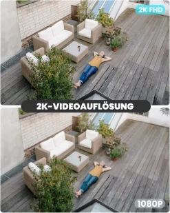 IeGeek 2K 3MP Überwachungskamera Aussen Akku, Kabellose WLAN Kamera Outdoor Mit PIR Bewegungsmelder, Personen/Autoerkennung, Farbnachtsicht, 2-Wege Audio, Arbeit Mit Alexa, IP65 17 IeGeek 2K 3MP Überwachungskamera Aussen Akku, Kabellose WLAN Kamera Outdoor Mit PIR Bewegungsmelder, Personen/Autoerkennung, Farbnachtsicht, 2-Wege Audio, Arbeit Mit Alexa, IP65 -Garten- & Gewächshäuser Geschäft 5cdecc2018507d84b3d4672212cd9118 1