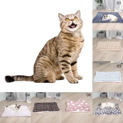 Jesunfuzhu 1X Katzenbett Matte Hundebetten Haustier Schlafmatte Weich Flanell Wolle Decke Für Kleine Große Hunde Katzen Doppelseitige Verwendung(E) -Garten- & Gewächshäuser Geschäft 5cf0cd8527b4d05e63383ce7bc23b7a0