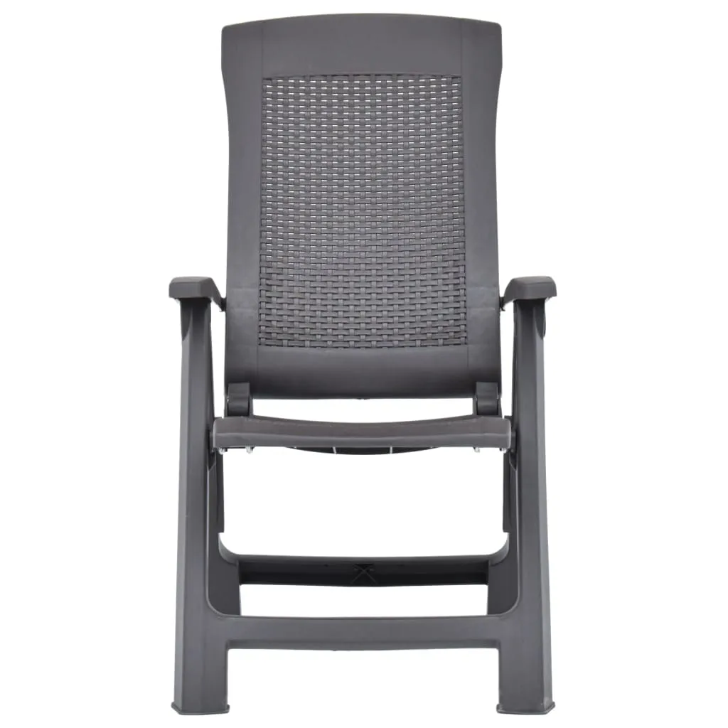 Verstellbare Gartenstühle 2er Set Garden Chair Esszimmerstühle Sessel | Garten Stapelstuhl Hochlehner Kunststoff Moccafarben - 8043 3 Verstellbare Gartenstühle 2er Set Garden Chair Esszimmerstühle Sessel | Garten Stapelstuhl Hochlehner Kunststoff Moccafarben - 8043 – Bild 3