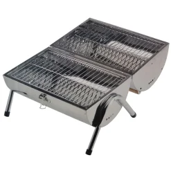 Westerholt Edelstahl Grill Grilltonne Klappbar Für Camping Strand 1282-48