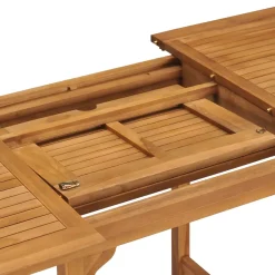 VidaXL Ausziehbarer Gartentisch (110-160)×80×75 Cm Massivholz Teak -Garten- & Gewächshäuser Geschäft 5da8fb1839d7c5350933c27acef4d6ad