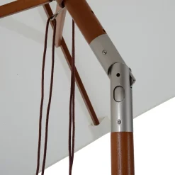 Outsunny Sonnenschirm, Knickbarer Gartenschirm, Strandschirm, 3-stufig Einstellbar, Holz+Polyester, Creme, 200 X 150 X 230 Cm 21 Outsunny Sonnenschirm, Knickbarer Gartenschirm, Strandschirm, 3-stufig Einstellbar, Holz+Polyester, Creme, 200 X 150 X 230 Cm -Garten- & Gewächshäuser Geschäft 5dbbbb78c1ff5dacc6fd7d7a3e0bb79a