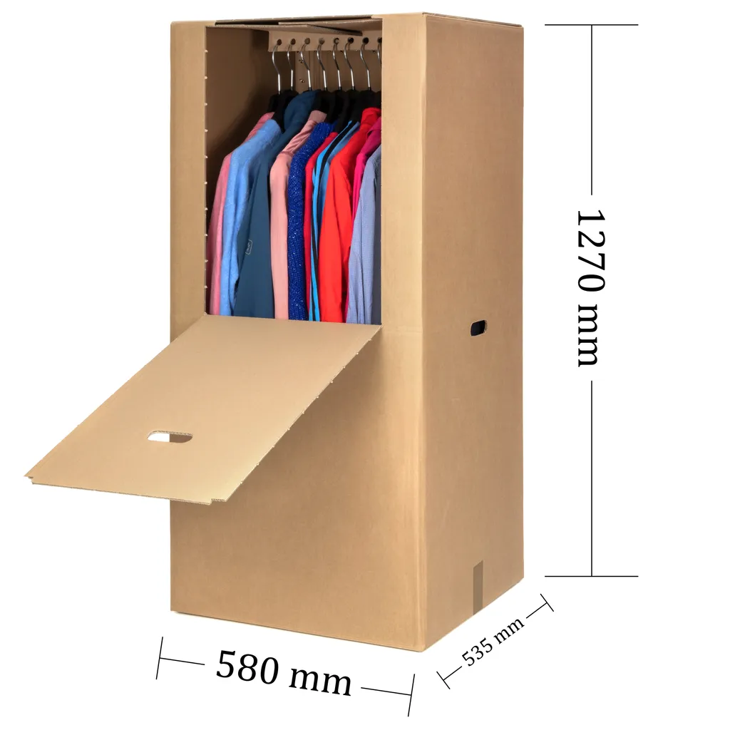 KK Verpackungen © 3 Kleider-box Kleiderkarton Kartons Umzugskartons Umzug 8 KK Verpackungen © 3 Kleider-box Kleiderkarton Kartons Umzugskartons Umzug – Bild 8