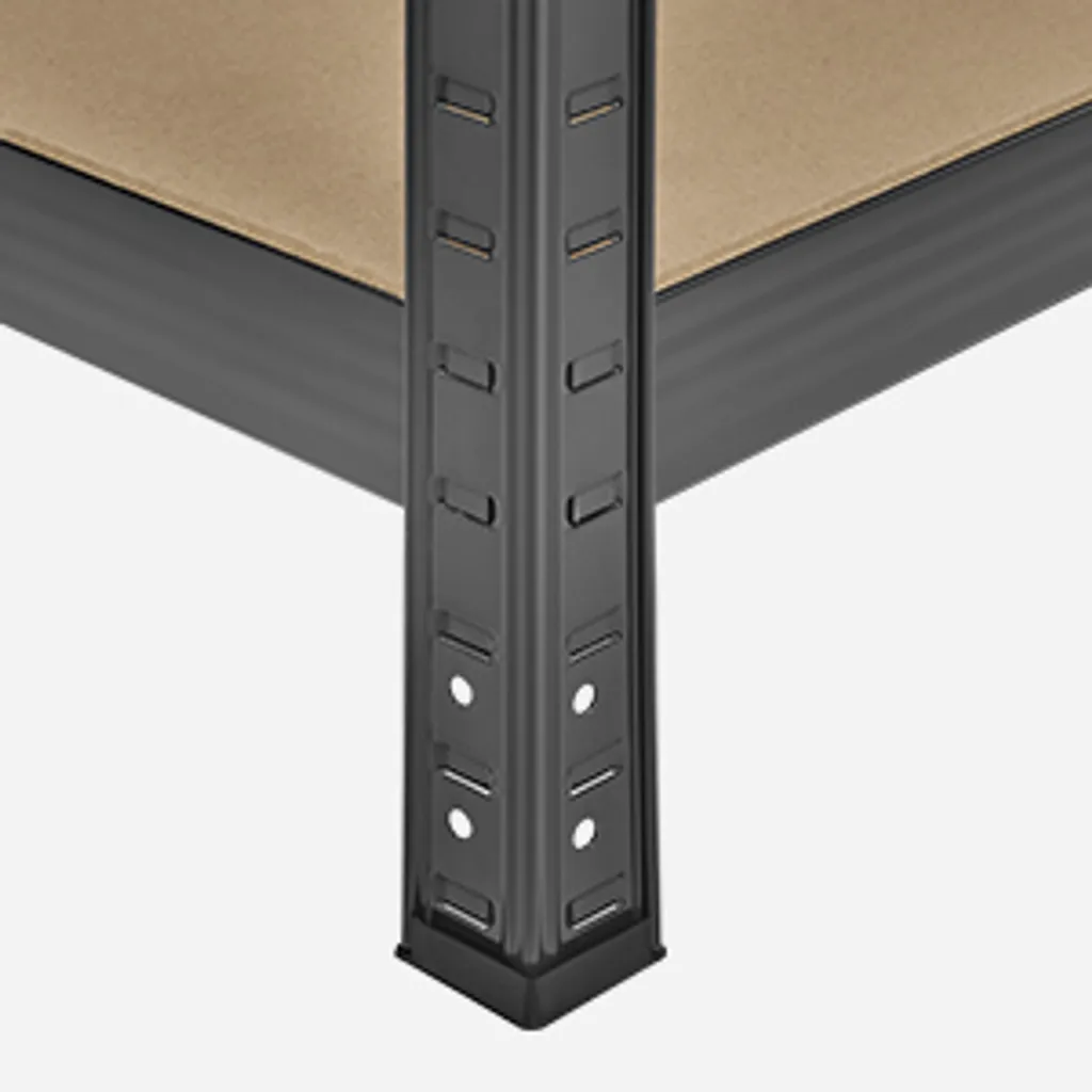 SONGMICS Schwerlastregal, Stahl, Regal, Kein Werkzeug Erforderlich, Lagerregal, Für Garage, Keller, Lagerraum, Werkzeug, Fitnessgerät, Bis 875 Kg Belastbar, 60 X 120 X 200 Cm, Grau GLR060G01 9 SONGMICS Schwerlastregal, Stahl, Regal, Kein Werkzeug Erforderlich, Lagerregal, Für Garage, Keller, Lagerraum, Werkzeug, Fitnessgerät, Bis 875 Kg Belastbar, 60 X 120 X 200 Cm, Grau GLR060G01 – Bild 9