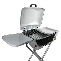 Druline 2in1 50mbar - GASGRILL Tischgrill - Standgrill Mit Deckel Und Standfuß | Faltbar | 2 Räder | Grill BBQ - Standgasgrill - CampingGrill Klappgrill - BalkonGrill - PartyGrill - Kleiner Grill Für Den Flexiblen Einsatz Auf Festivals, Auf Terrasse/Bal -Garten- & Gewächshäuser Geschäft 5e0f3b29a4985c1dbeb78d29151404f9