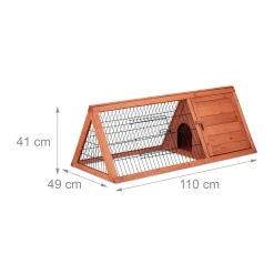 Relaxdays Kleiner Hasenstall -Garten- & Gewächshäuser Geschäft 5e6843dab012f3a30c0a68c4a84bad2d