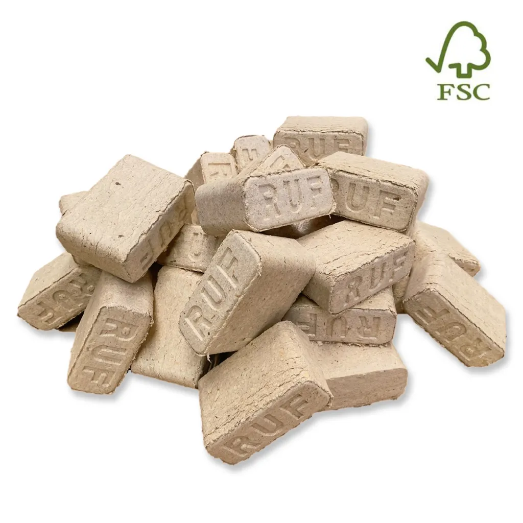 KUDRAS 30KG Holzbriketts RUF 3x10KG Foliert Brennstoff Kamin Ofen Feuer 3 KUDRAS 30KG Holzbriketts RUF 3x10KG Foliert Brennstoff Kamin Ofen Feuer – Bild 3