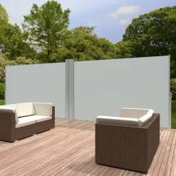 Tectake Aluminium Doppel Seitenmarkise Ausziehbar Mit Aufrollmechanismus - 200 X 600 Cm, Grau -Garten- & Gewächshäuser Geschäft 5ec8f77d08af20cdd4b9f021eaf8f325