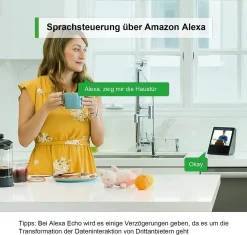 IeGeek 2K Solar Überwachungskamera Aussen Akku, Outdoor Kamera Wlan Mit PIR Bewegungsmelder, Sirene/lichtalarm, Personen/Autoerkennung, Farbnachtsicht, 2-Wege-Audio, Arbeit Mit Alexa, IP65 -Garten- & Gewächshäuser Geschäft 5ed44a076f2b390de3682a86c5a29576 4