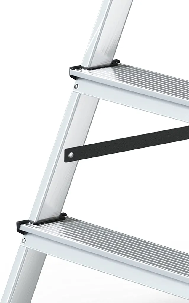 Venta-gr Doppelseitige Leiter, Alu, 4 Stufen, Belastbar Bis 125 Kg 8 Venta-gr Doppelseitige Leiter, Alu, 4 Stufen, Belastbar Bis 125 Kg – Bild 8