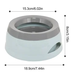 YisibaihTao 750ml Hunde Wassernapf Für Reisen, Abnehmbarer Auslaufsicherer, Spritzwassergeschützter Napf Für Hunde Und Katzen Unterwegs, Grau 29 YisibaihTao 750ml Hunde Wassernapf Für Reisen, Abnehmbarer Auslaufsicherer, Spritzwassergeschützter Napf Für Hunde Und Katzen Unterwegs, Grau -Garten- & Gewächshäuser Geschäft 5f1be6461dbe83ffaba8fa90d33a1990