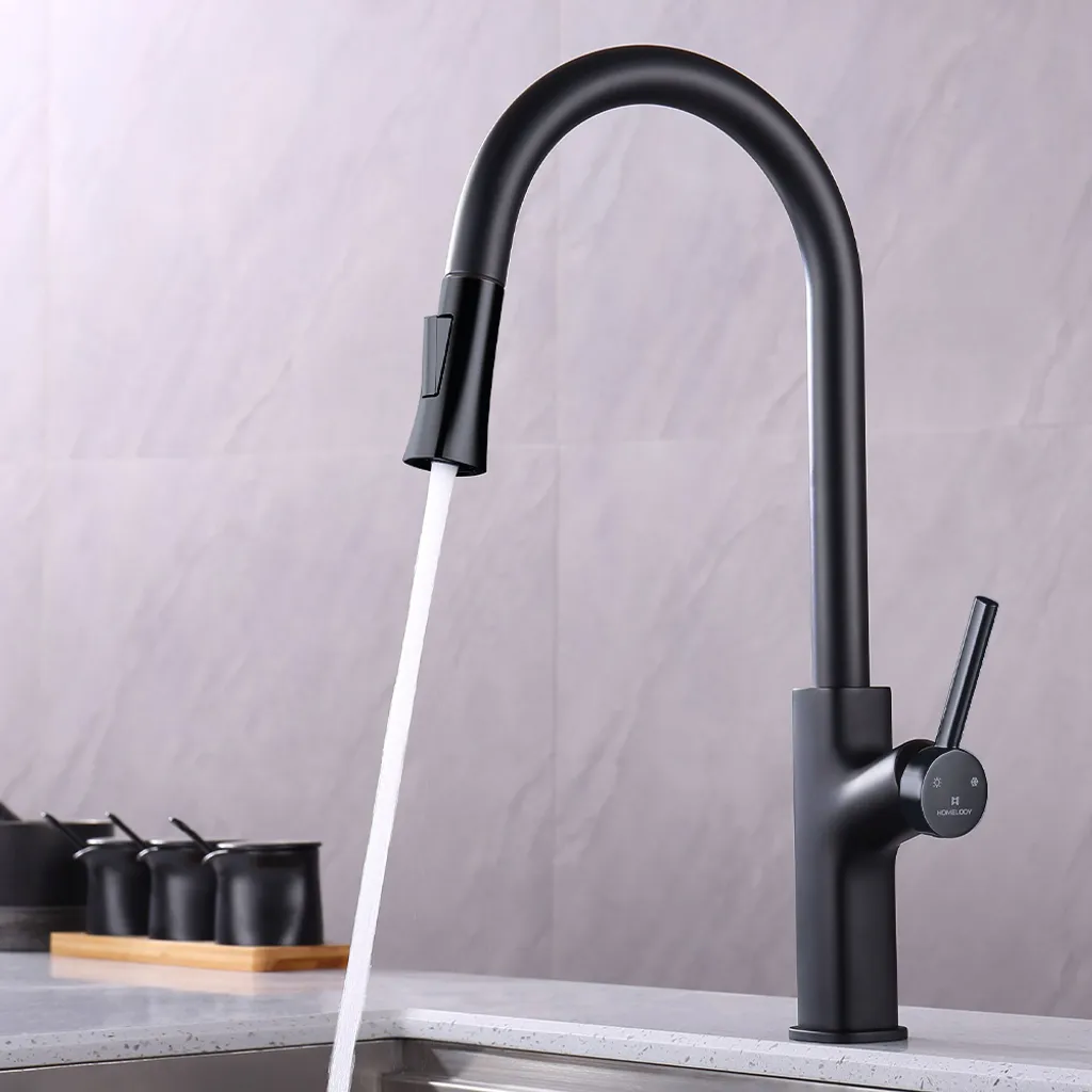 Homelody 2 Modi Brausekopf Und Griff Küchenarmatur Pull Out Küchenarmaturen Ersatz Brausekopf Geschirrbrause Handbrause Küche Schwarz Brausekopf-Griff-Set Schwarz 2 Homelody 2 Modi Brausekopf Und Griff Küchenarmatur Pull Out Küchenarmaturen Ersatz Brausekopf Geschirrbrause Handbrause Küche Schwarz Brausekopf-Griff-Set Schwarz – Bild 2