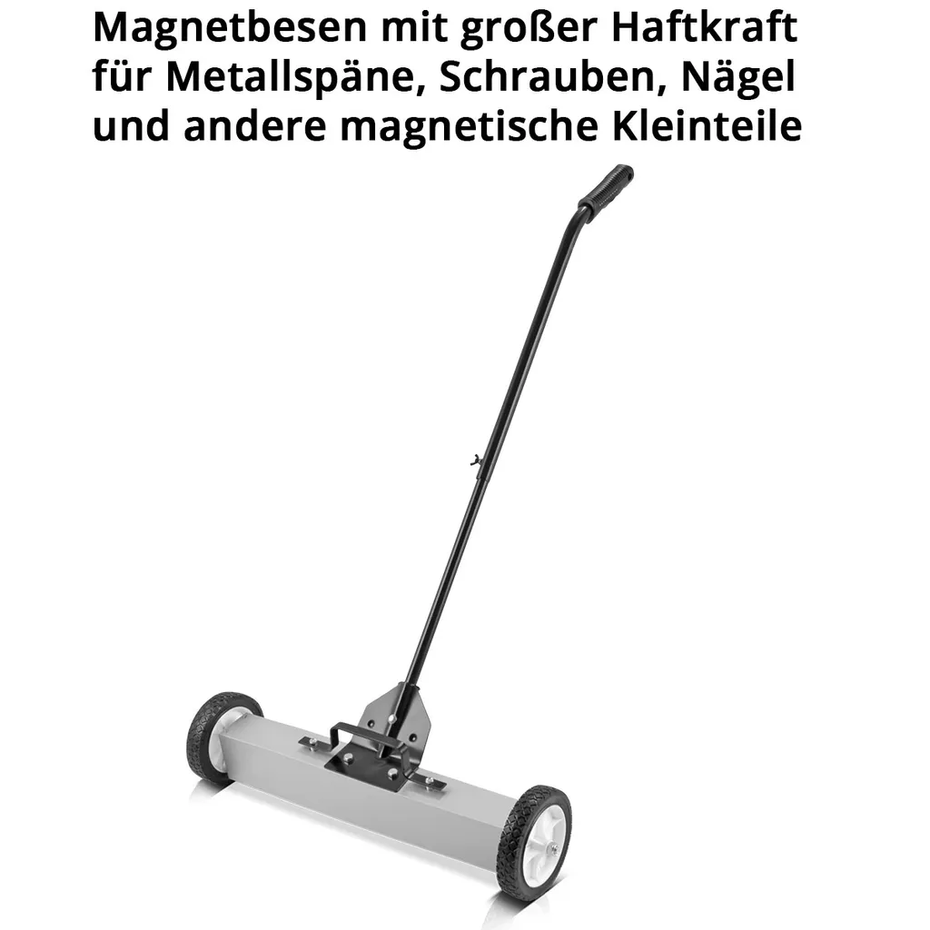 STAHLWERK Magnet-Bodenkehrer MBK-24 ST Magnetbesen / Spänesammler / Magnetische Kehrmaschine 610 Mm 2 STAHLWERK Magnet-Bodenkehrer MBK-24 ST Magnetbesen / Spänesammler / Magnetische Kehrmaschine 610 Mm – Bild 2