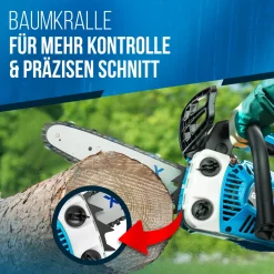 Bituxx Benzin Motor Kettensäge 25ccm 1PS 12" Schwert Blau, MS-18390 -Garten- & Gewächshäuser Geschäft 5fc7628e06bf114b1f1233cb503071de
