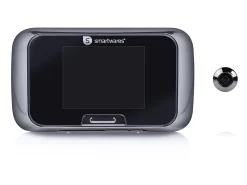 Smartwares Türspion Video-Gegensprechanlage Dunkelgrau Metallic -Garten- & Gewächshäuser Geschäft 5fd6b931c3bb6f31921923616a9bb839