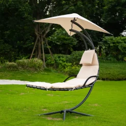 HOME DELUXE - Schwebeliege San Remo Hängeliege Gartenliegen Sonneliege -Garten- & Gewächshäuser Geschäft 5fe24ffbebb287d48c489c116f902099