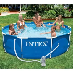 INTEX 28202GN MetallFramePool-Set Mit GS-Pumpe 26 INTEX 28202GN MetallFramePool-Set Mit GS-Pumpe -Garten- & Gewächshäuser Geschäft 5fed9fc72d3822a20f5ebe8d7e9574ec