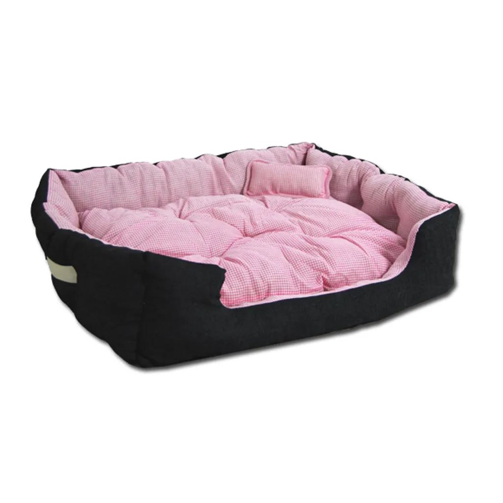 Eyepower 12518 Tierbett Pink Ca. 82x70x20cm Mit Innenkissen + Schmusekissen + Pipi-Schutz-Unterlage 1 Eyepower 12518 Tierbett Pink Ca. 82x70x20cm Mit Innenkissen + Schmusekissen + Pipi-Schutz-Unterlage