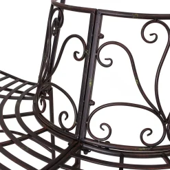 Frank-Flechtwaren Metall-Bank 'Halbkreis' Möbel Garten Terrasse Balkon Bequem, Ranken Muster 13 Frank-Flechtwaren Metall-Bank 'Halbkreis' Möbel Garten Terrasse Balkon Bequem, Ranken Muster -Garten- & Gewächshäuser Geschäft 604ac5d34d2ed76675c2078a72574e12