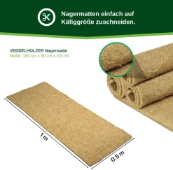 Veddelholzer Garten 3 Hanfmatten Für Nager Kaninchen Käfige Kaninchenstall Hasenstall & Gehege Von Meerschweinchen Hamstern. Nagermatten Aus 100% Hanf. Zubehör Für Käfige Höhlen & Schlafplätze Für Kleintiere -Garten- & Gewächshäuser Geschäft 605a78df4a8ef49f8b1ea83ee5fda270