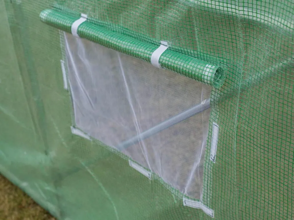 NABBI Gartenfolienpflanze Gewächshaus 400x250x200 Cm - Grün 14 NABBI Gartenfolienpflanze Gewächshaus 400x250x200 Cm - Grün – Bild 14