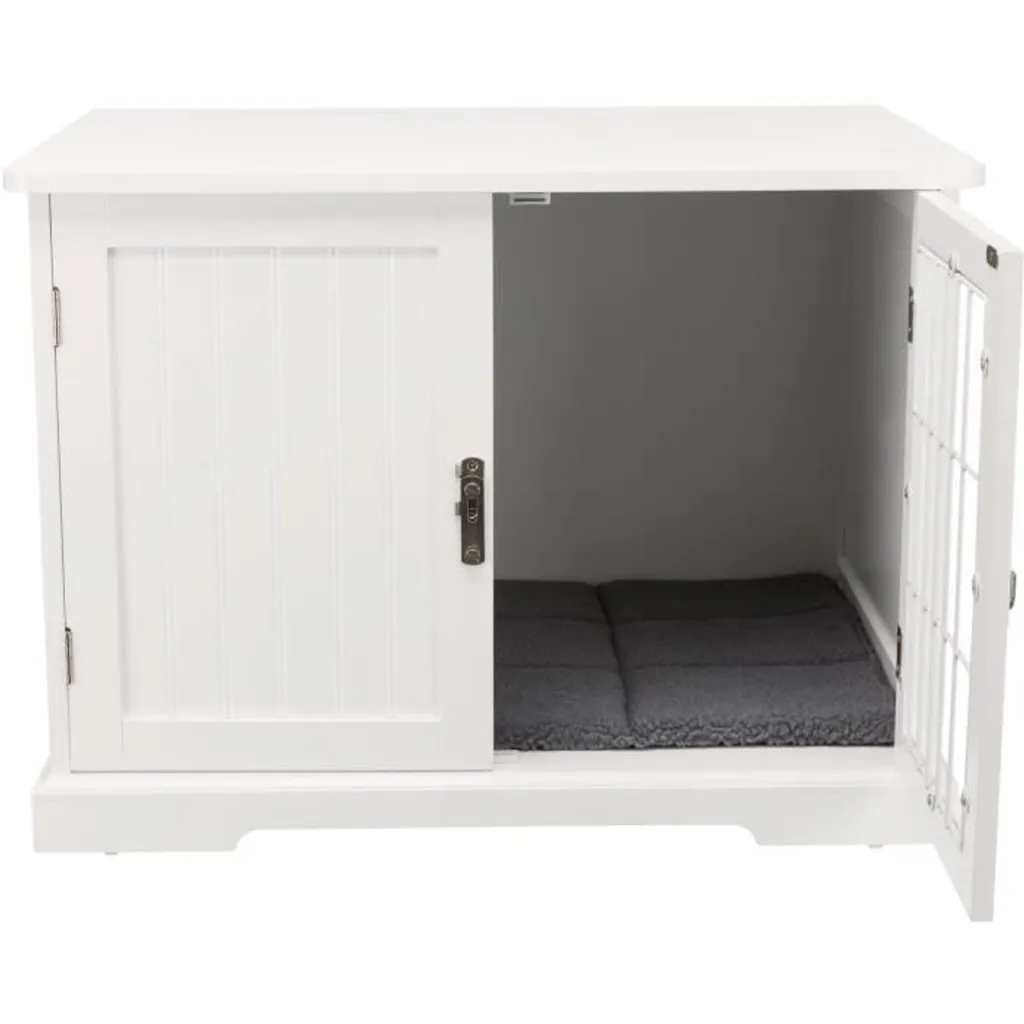 TRIXIE Heimtierbedarf TRIXIE Indoor Nische - Größe M - 73 X 53 X 53 Cm - Weiß - Für Hunde Und Katzen 2 TRIXIE Heimtierbedarf TRIXIE Indoor Nische - Größe M - 73 X 53 X 53 Cm - Weiß - Für Hunde Und Katzen – Bild 2