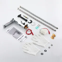 Lonheo Infrarot Sensor Wasserhahn Waschtischarmatur Automatik Waschbecken Einhebelmischer Mischbatterie -Garten- & Gewächshäuser Geschäft 610f71c6cb1d1846f3875b71f54fd6ad