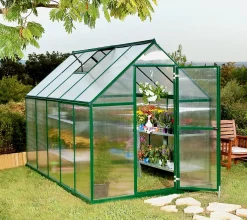 PALRAM-Mythos 6x10 Gewächshaus-grün/transparent-7172 31 PALRAM-Mythos 6x10 Gewächshaus-grün/transparent-7172 -Garten- & Gewächshäuser Geschäft 614f382d273e3ce824255fbbe44abb0c