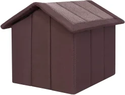 Hobbydog Hundehaus Hundehütte Schlafplatz Beruigungsplatz Beruigungshöhle Dunkelbraun R5 70 X 60 X 63 Cm -Garten- & Gewächshäuser Geschäft 615cd276e59aeab85640ef3f69acda19