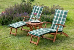 Merxx Deckchair Set 5tlg. - Eukalyptusholz - 50098-100