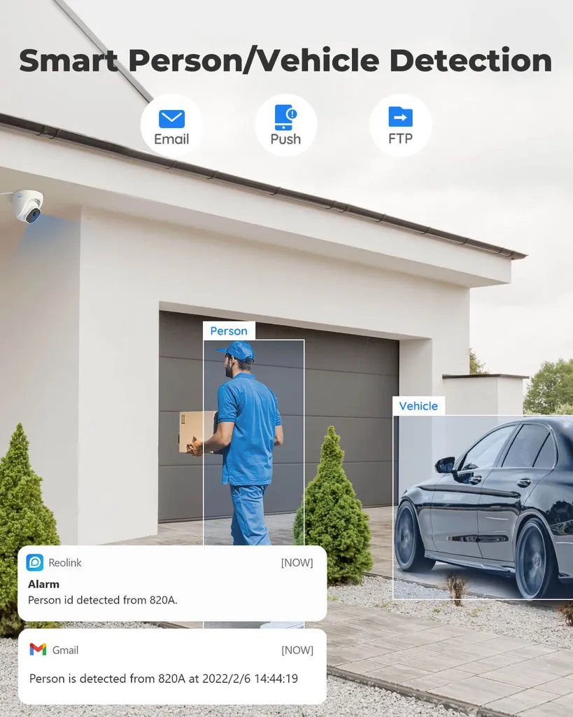 Reolink RLC-820A (2 Stück), 8MP Smarte PoE LAN IP-Überwachungskamera Aussen Mit 30m IR Nachtsicht, Zeitraffer 6 Reolink RLC-820A (2 Stück), 8MP Smarte PoE LAN IP-Überwachungskamera Aussen Mit 30m IR Nachtsicht, Zeitraffer – Bild 6