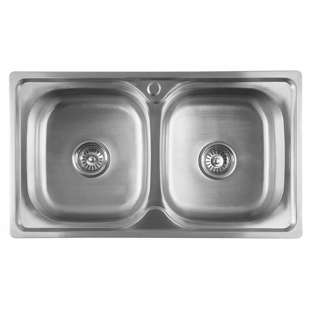 HAK Edelstahl-Spüle 81x18x46 Cm 1 HAK Edelstahl-Spüle 81x18x46 Cm