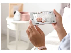 WIFI IP Kamera OVERMAX Überwachungskamera Webcam Wlan Funk Innen IR Nachtsicht -Garten- & Gewächshäuser Geschäft 61db55c96643232bed5faf5b3bca3a97