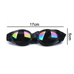 Jormftte Haustier-Hundeschutzbrillen UV-Sonnenbrille, Winddichter Schutz Hündchen-Welpen-Sonnenbrille, Hundebrille Für Großen Hund -Garten- & Gewächshäuser Geschäft 620a31340dc95ee263f5936ee120202c