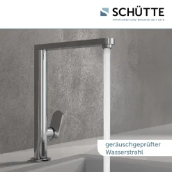 Schütte SCHÜTTE Küchenarmatur CHICAGO, 360° Schwenkbarer Wasserhahn Küche, Mischbatterie Küche, Spültischarmatur Chrom -Garten- & Gewächshäuser Geschäft 62109abadcecc5035d0bf84e9edd3d4d
