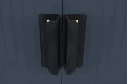 COSTWAY Metall Gerätehaus Mit Satteldach Fundament & Schiebetür 277x191x192cm Geräteschuppen Gartenhaus Metallschuppen Dunkelgrau -Garten- & Gewächshäuser Geschäft 625554aaf741bfef315162f9fe112b3f